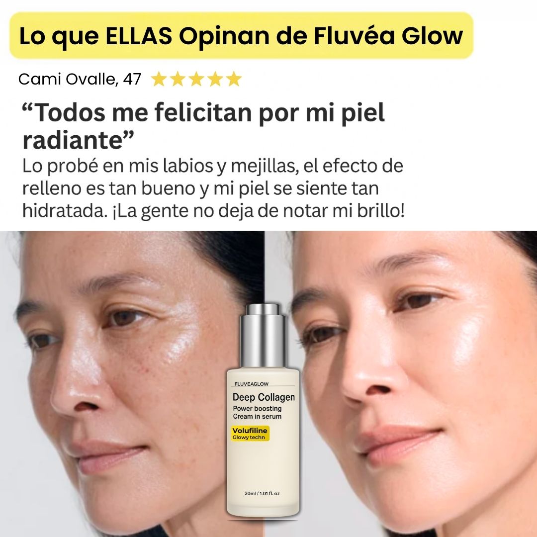 FluvéaGlow® - Serúm de Colágeno Coreano con infusión de Volufiline