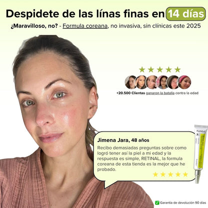Retinal Fluvéa® - Elimina Arrugas y Rejuvenece sin Botox en 14 Días