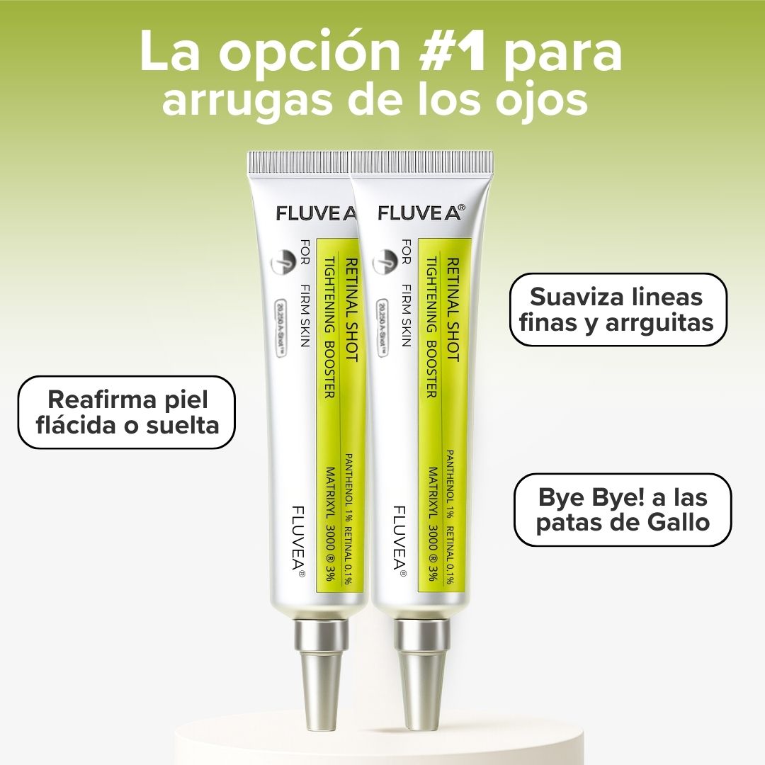 Retinal Fluvéa® - Elimina Arrugas y Rejuvenece sin Botox en 14 Días