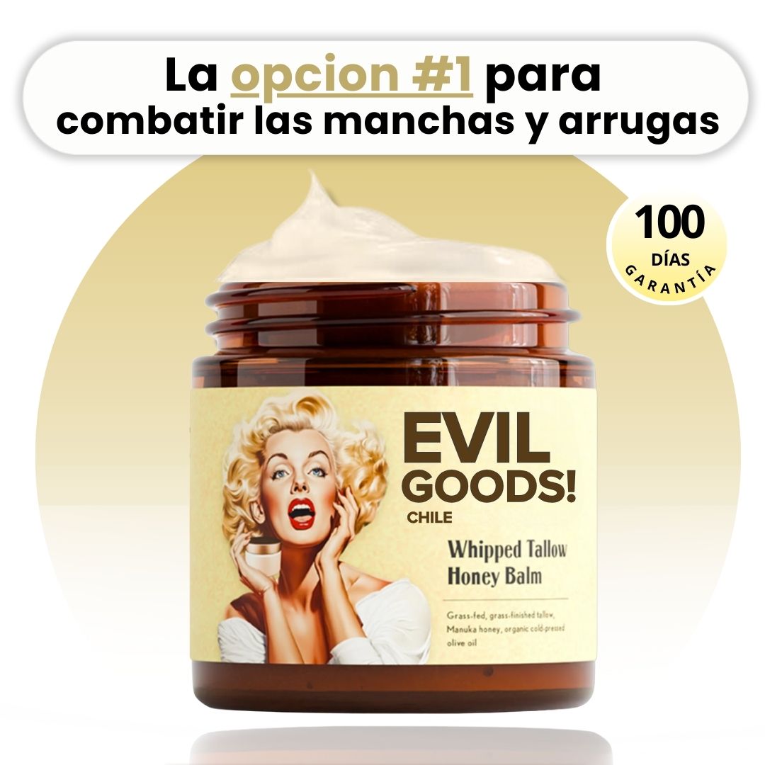 Hidratación Profunda Anti-Edad con Sebo de Res y Miel de Manuka