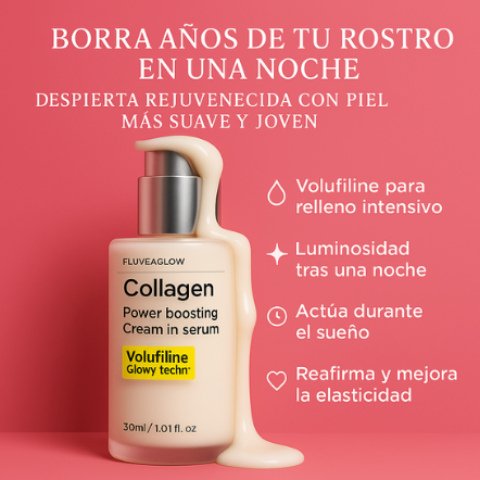 FluvéaGlow® - Serúm de Colágeno Coreano con infusión de Volufiline